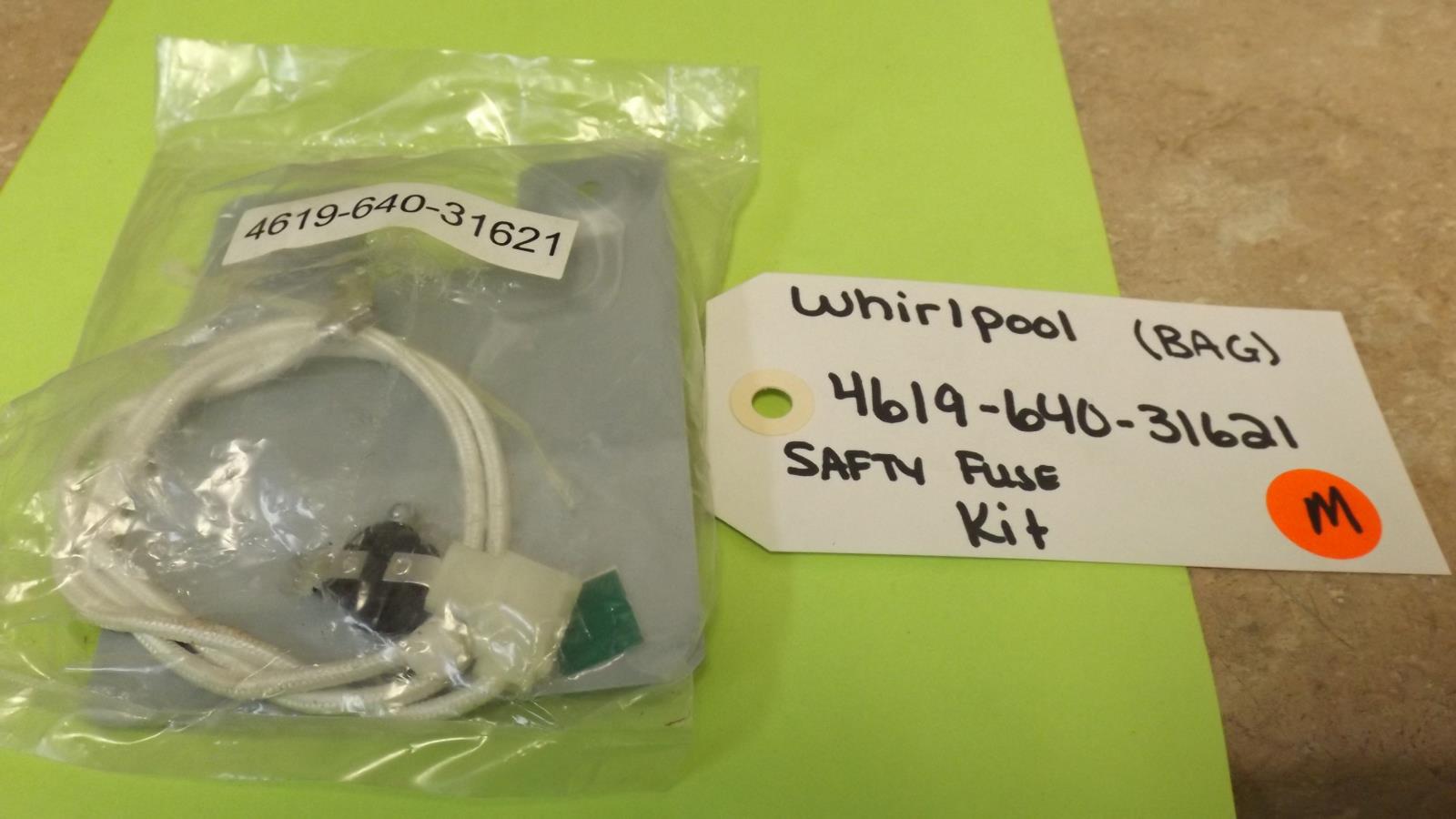 WHIRLPOOL MICROWAVE 4619-640-31621 SAFTY FUSE KIT WHIRLPOOL MICROWAVE 4619-640-31621 SAFTY FUSE KIT
